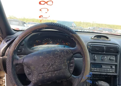 1997 Ford Mustang from USA, damaged, VIN 1FALP4449VF180036